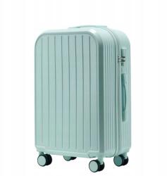  Kézipoggyász Bőrönd, pasztell kék, 34L, 58×43×20cm, ABS, számzáras zár (WALIZKA KABINOWA)