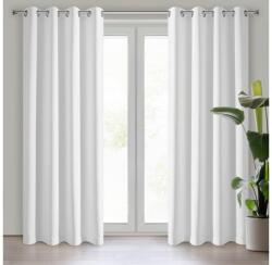 EUROFIRANY Logan sötétítő függöny Fehér 135x250 cm - homeandstyle - 5 494 Ft