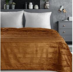 EUROFIRANY Nina puha plüss pléd Mézsárga 200x220 cm