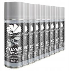 AAB 9x AABCOOLING Aluzinc AL 50S korrózióvédő spray, ezüst, 400ml