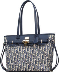  Henney Bear -Kézi- és Válltáska -H-1184-HB BLUE- (H-1184-HB BLUE)