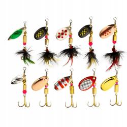  Sahido Spinners Kit 10, 10 darabos forgó vibe szett, 3-7g (SH-SPINNERS_KIT_10)