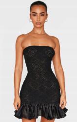 Prettylittlething Petite mini ruha, Size L, áttetsző, mintás