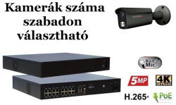 Monitorrs Security - AI IP kamerarendszer 9-16 kamerával 8 Mpix GT - 6379K9-16