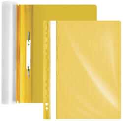 Forpus Gyorsfűző FORPUS A/4 műanyag lefűzhető sárga (FO21324) - papir-bolt