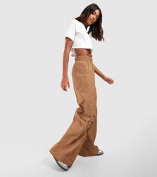 Boohoo DC14204 Boohoo Bojór Nadrág Széles Cargo Zsebekkel (45) M