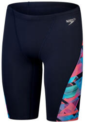 Speedo Allover Digi V-Cut Jammer True Navy/Siren Red M - UK34