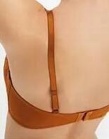 Bonprix drótos melltartó, Size 80B, barna