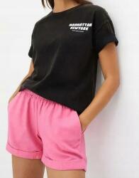 Bonprix 40/42-es Póló, fekete, 100% pamut