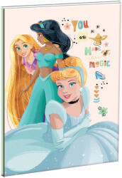  Disney Hercegnők Made of Magic B/5 vonalas füzet 40 lapos