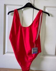 Missguided fürdőruha, Size 40, piros, kevert szálak