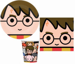  Harry Potter Graphic party szett 32 db-os 23 cm-es tányérral