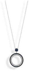  Victoria Ezüst színű kék, fehér köves nyaklánc - tisztitoszertrendelek - 4 160 Ft
