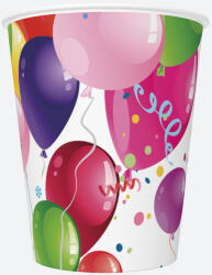  Lufis Party papír pohár 8 db-os 250 ml