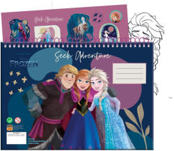  Disney Jégvarázs Explore A/4 spirál vázlatfüzet 40 lapos matricával
