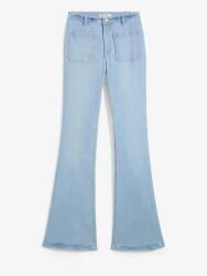 Bonprix Bootcut Farmer Nadrág, kék, 98% pamut, Size 50