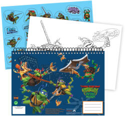  Tini Nindzsa Teknőcök Power A/4 spirál vázlatfüzet 40 lapos matricával