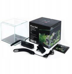 Aqualighter PicoSet akvárium szett, 5 literes, LED lámpával, szűrővel (7141)