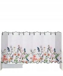 Bonprix 120/45 Organikus Pamut Virágos Függöny (954670)
