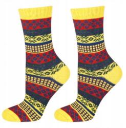 Soxo Színes női zoknik Soxo, Size 36-39, vastag, meleg zoknik