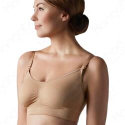 CARRIWELL Sutien de alăptare fara cusaturi culoarea corpului (F4135)