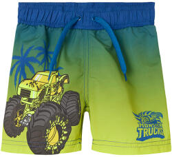 NAME IT Pantaloni scurți de baie pentru băieți cu model Monster Trucks var/albastru (14673F)