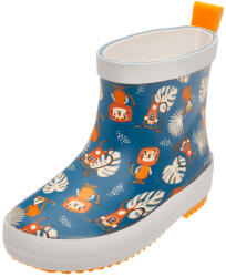 Playshoes cizme de cauciuc pentru băieți cu model cu mâneci scurte albastru/teal (1413EC)