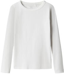 NAME IT tricou cu mânecă lungă pentru băieți Alb / Alb strălucitor (147BDD)