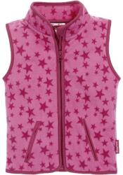 Playshoes vesta pentru fete cu model cu stele roz (122C19)