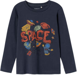 NAME IT băiat cu mânecă lungă T-shirt crem (13BDB7)