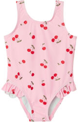 NAME IT Costum de baie fete, intreg, roz cu cirese si volanase, 74/116 roz (146737)