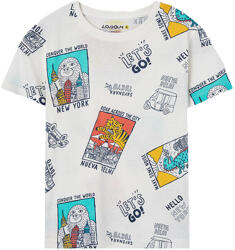 Losan tricou băieți cu mâneci scurte cu model crud (145530)
