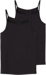 NAME IT Set 2 maieuri cu bretele, negru, fete Negru / Negru (143E74)