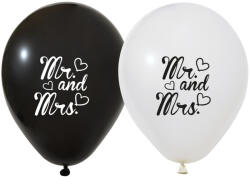 Balonevi Latex lufi, 12" 30cm, 50db/cs, Mr&Mrs (LUFI257790)