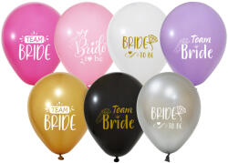 Balonevi Latex lufi, 12" 30cm, 50db/cs, Bride To Be (LUFI724911)