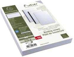 Exacompta fehér vászon hatású karton (A4, 270g)