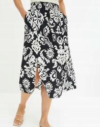 Bonprix 36-os mintás női szoknya, viszkóz, poliamid, többszínű