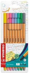 STABILO Stabilo Point 88 PASTEL tűfilc készlet 8 db-os
