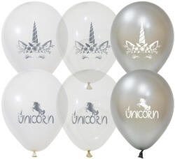 Balonevi lufi, 12" 30cm, 50db/cs, Unikornis Króm mix (LUFI666359)