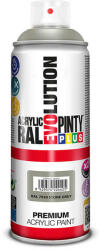 PintyPlus Akrilfesték spray, EVOLUTION fényes, 400 ml - RAL7030 stone grey