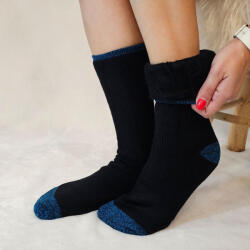 Aura Via THERMO férfi MUNKÁS zokni 39-42, türkizkék 81975