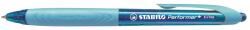 STABILO PERFORMER+ golyóstoll kék tintával, kék fogózóna