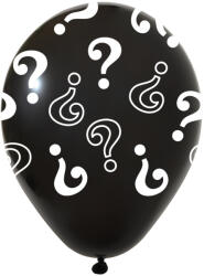 Balonevi lufi, 12" 30cm, 50db/cs, Gender Balloon, kérdőjelekkel (LUFI235701)