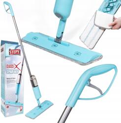  Stepy Class-X Spray Mop, lapos felmosó, spray funkció, 350ml tartály, 360°-ban forgatható fej (2020235)