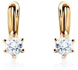 SAVICKI Cercei SAVICKI: aur galben, zirconiu - savicki - 1 395,00 RON