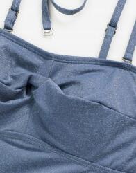 Bonprix Tankini felső, Size 40, kék, 81% poliamid, 14% fémszál