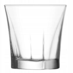 LAV Truva Whisky-s pohár szett, 280ml, 6db, üveg (TRU338)