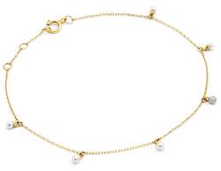 SAVICKI Brățară Celebrity din aur 585 cu perlă 18 cm - savicki - 2 219,00 RON