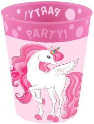  Unikornis Rainbow Colors micro prémium műanyag pohár szett 4 db-os 250 ml (PNN96763) - sandori