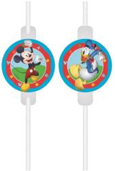  Disney Mickey Rock the House papír szívószál, 4 db-os szett FSC (PNN93941)